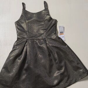 Zac Posen Black/Gold dress